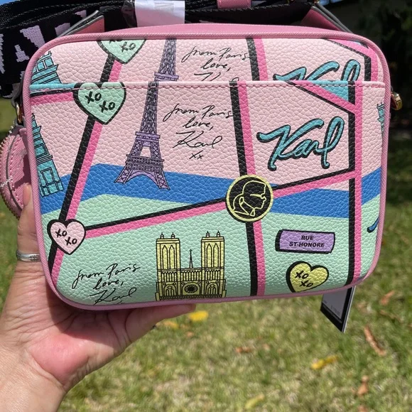 Karl Lagerfeld Multicolor Crossbody Bag - Picture 4 of 14